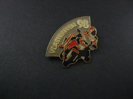 Vlastreffen,1998(Kortrijk) motortreffen voor goede doelen